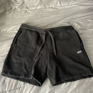 Vans Black Sweat Shorts